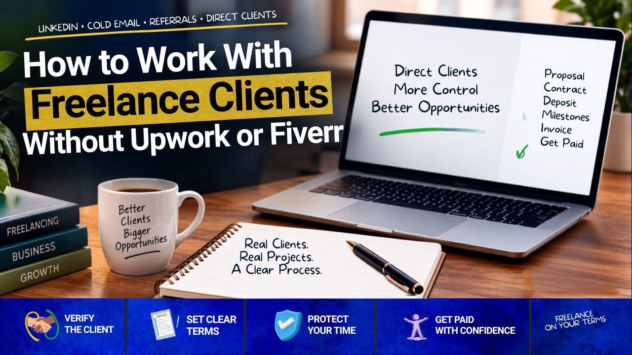 How to Work With Freelance Clients Without Upwork or Fiverr